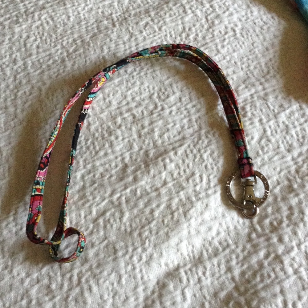 Vera Bradley lanyard and thirty one wallet