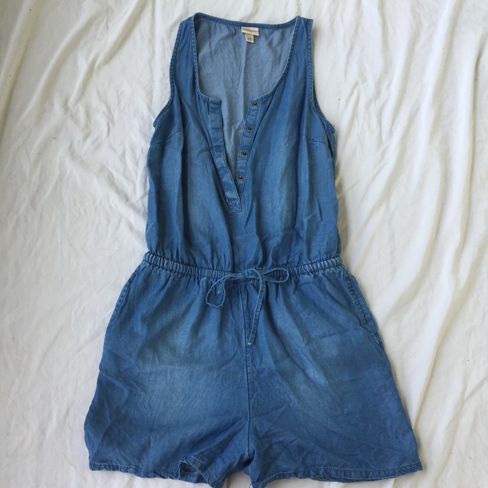 Denim Romper Sz XS