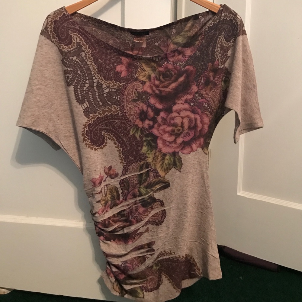 Wet Seal off the shoulder shirt