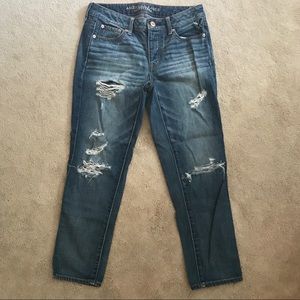 OFFERS American Eagle Distressed Boyfriend Jeans