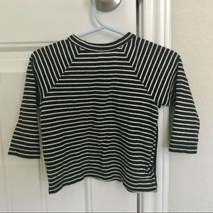 Old Navy Striped Snap Shirt