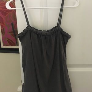 Old navy spaghetti strap grey shirt
