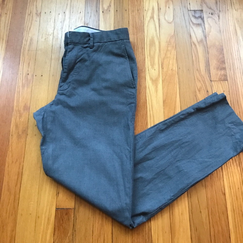 💥J Crew Bowery Classic Fit Pants in Heather