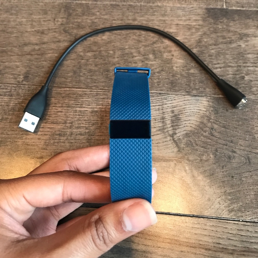 Blue fit bit