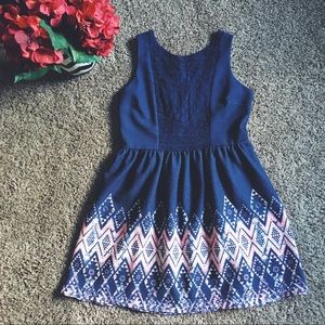 • Fit and Flare Dress •