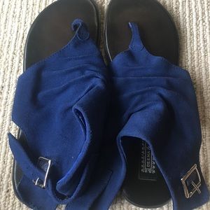 Urban Outfitters-Deena&Ozzy Leather Fashion Sandal