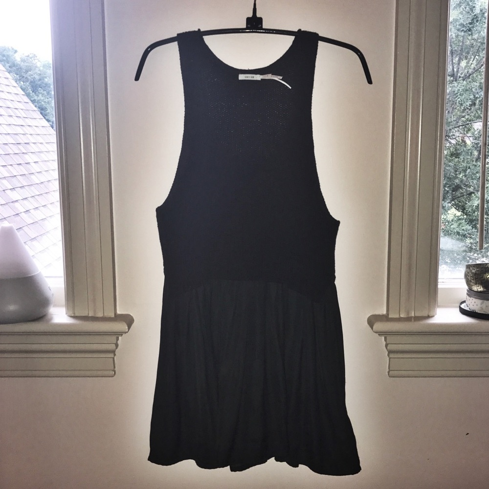 urban outfitters 'kimchi blue' black knit tank top