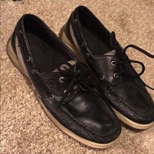 Black Sperrys