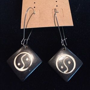 Yin Yang earrings