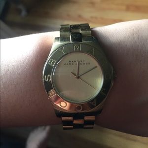 Marc Jacobs Gold Watch