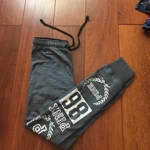 EUC grey PINK VS sweats