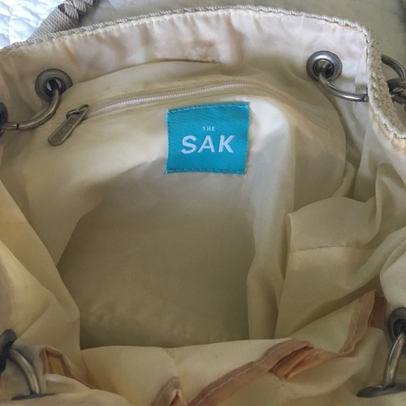 The Sak Cream Crochet Market Purse - Picture 2 of 5