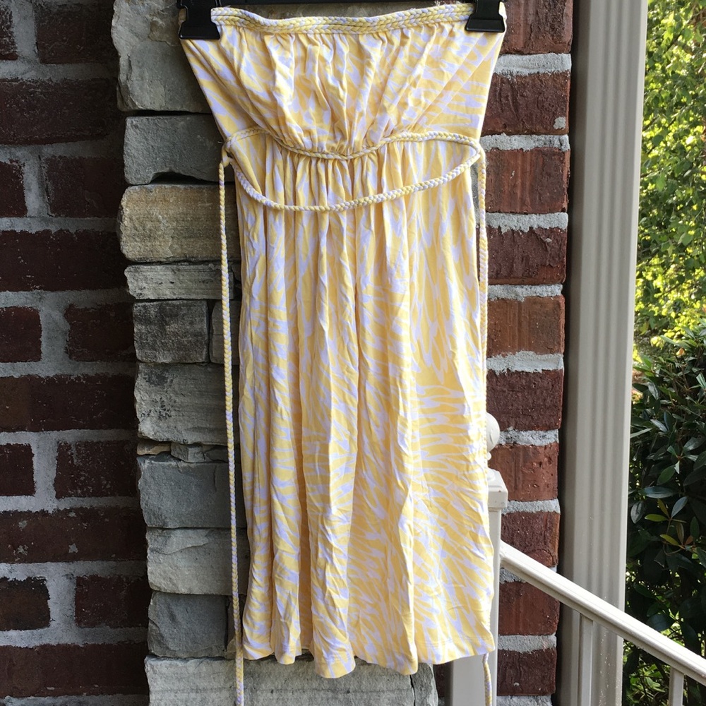 Yellow boutique dress