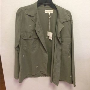 THE GREAT. Army Shirt Jacket