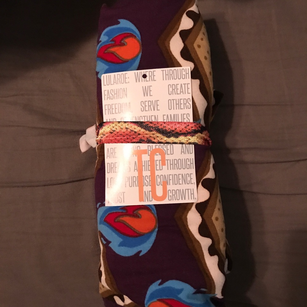 Lularoe s'mores leggings TC