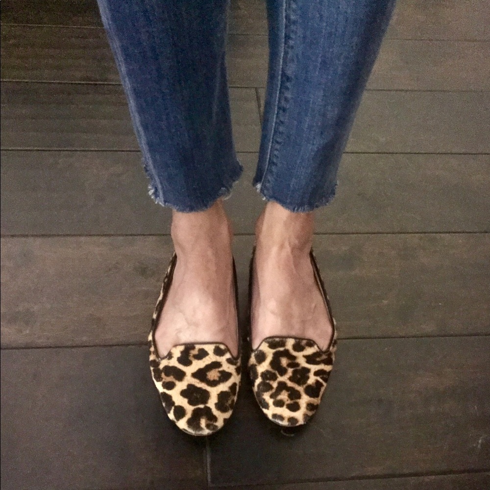 Michael Kors Ailee Leopard Print Flats