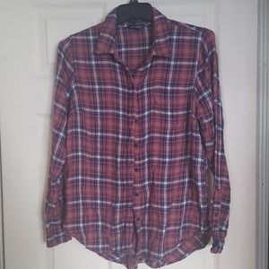 Lucky Brand, Plaid, Button-Up Shirt