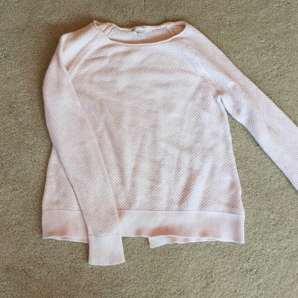 Womens pale pink GAP sweater