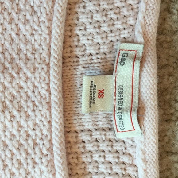 Womens pale pink GAP sweater - Picture 4 of 4