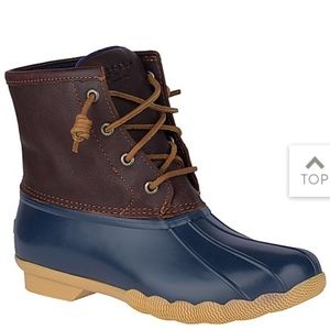 Sperry Navy Duck Boots
