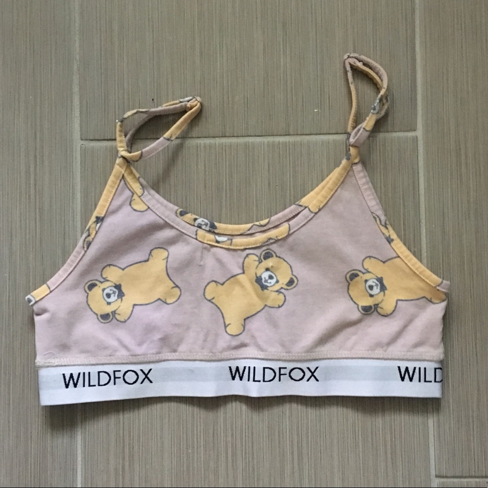 Sold on eBay! Wildfox Teddy Bear Bralette - Picture 2 of 4