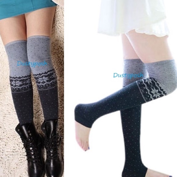 toeless thigh high socks