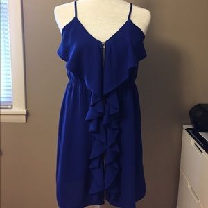 Royal blue dress