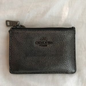 Black Coach coin purse