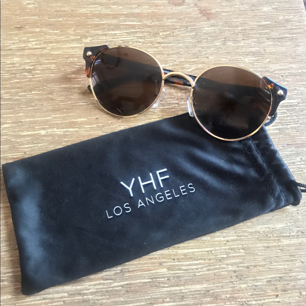 NWOT YHF LA Caston Sunglasses in Bronze!!