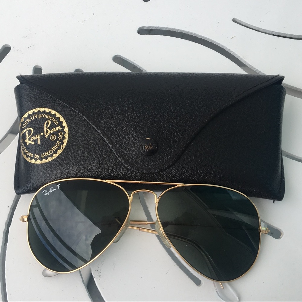 Women's Polarized Aviator Classic Ray-Bans