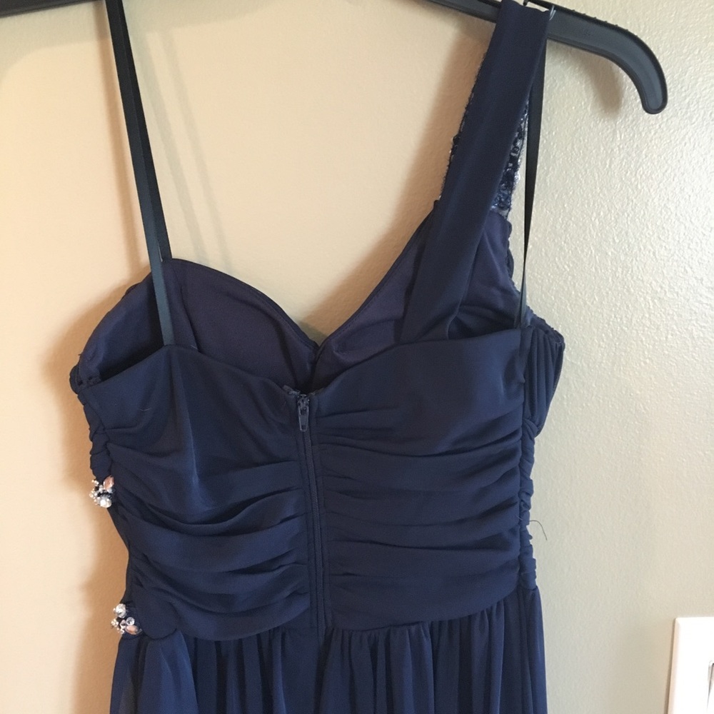 Navy blue evening gown - Picture 6 of 7