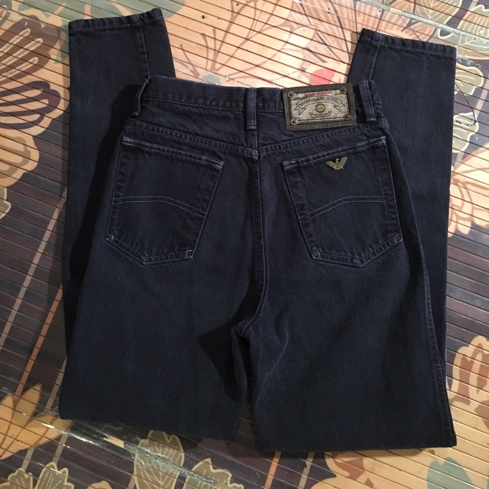 VINTAGE ARMANI HIGH WAIST JEANS 8