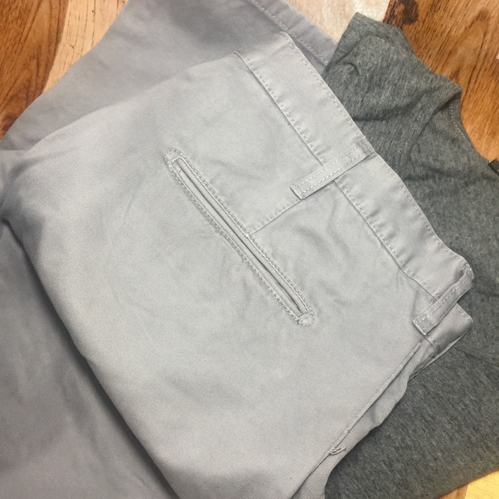 Men's chinos, size 38