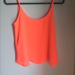 Bright Orange tank top!
