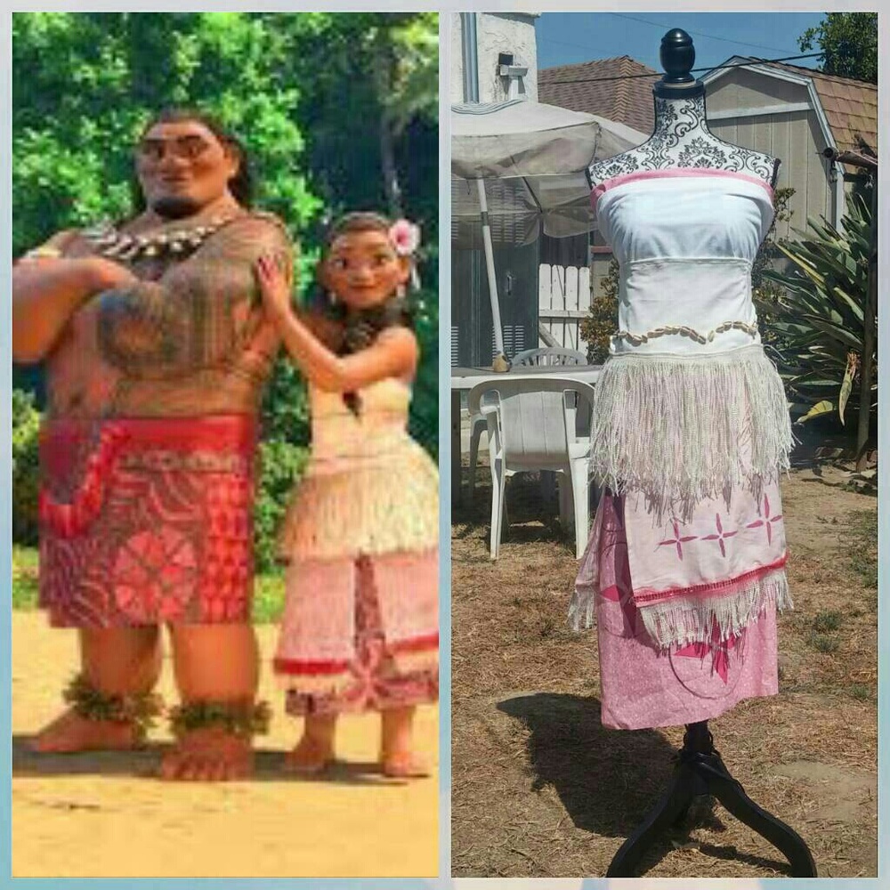 Sina Mother of moana costume