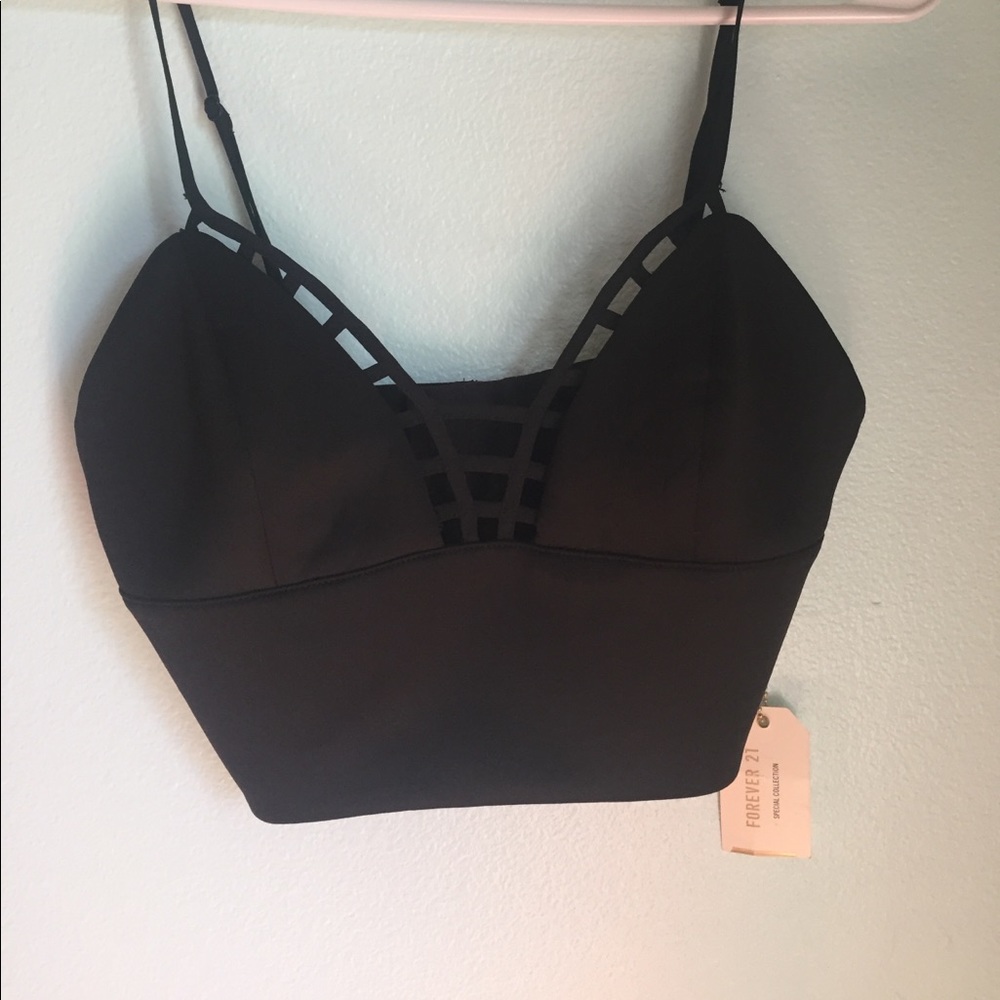 Black Crop Top