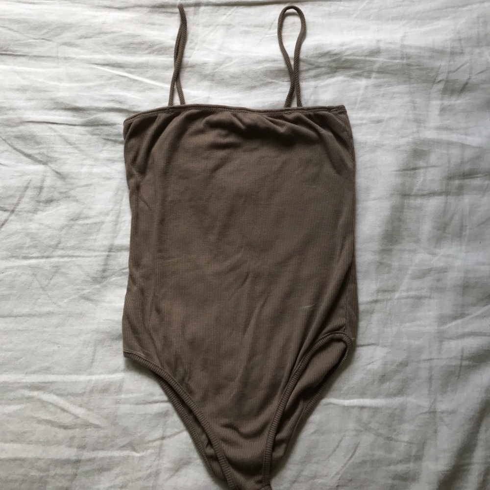 Mocha body suit