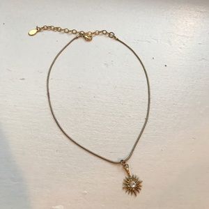 Talisman choker necklace- snake chain