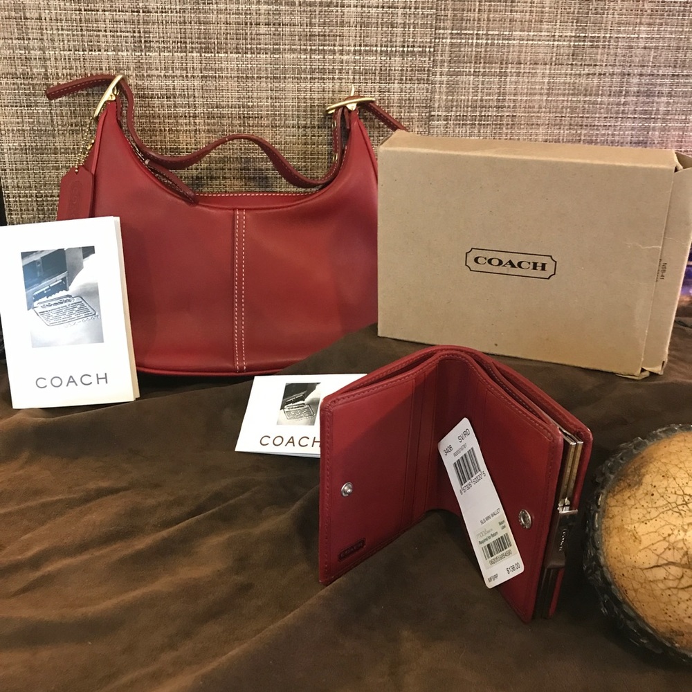 Red Coach Mini Set NWT - Picture 5 of 8