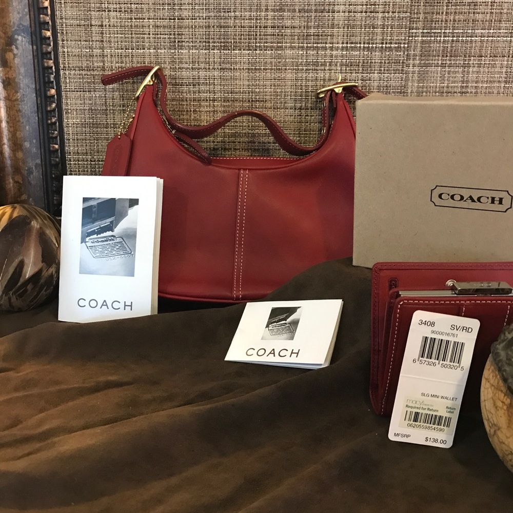 Red Coach Mini Set NWT - Picture 8 of 8