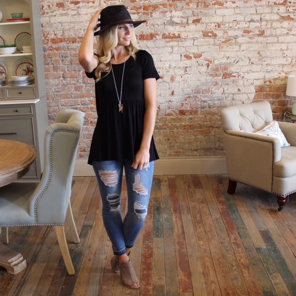 ❤️ LAST PAIR! Distressed denim skinny jeans - Picture 3 of 3