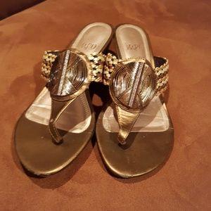 Gold Sandals