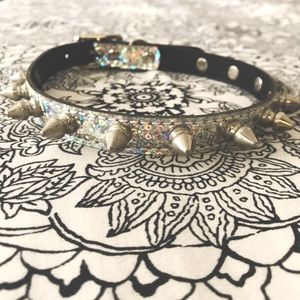 Holographic Studded Choker