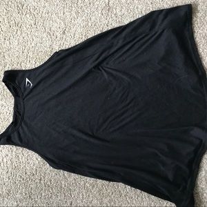 Gymshark tank top with open back.