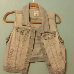 Denim vest