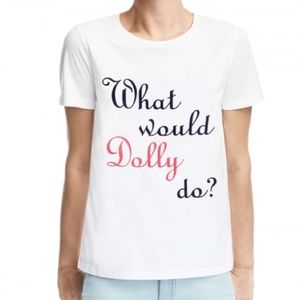 Draper James What would Dolly do tee size xs