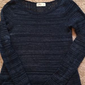 Navy Hollister sweater