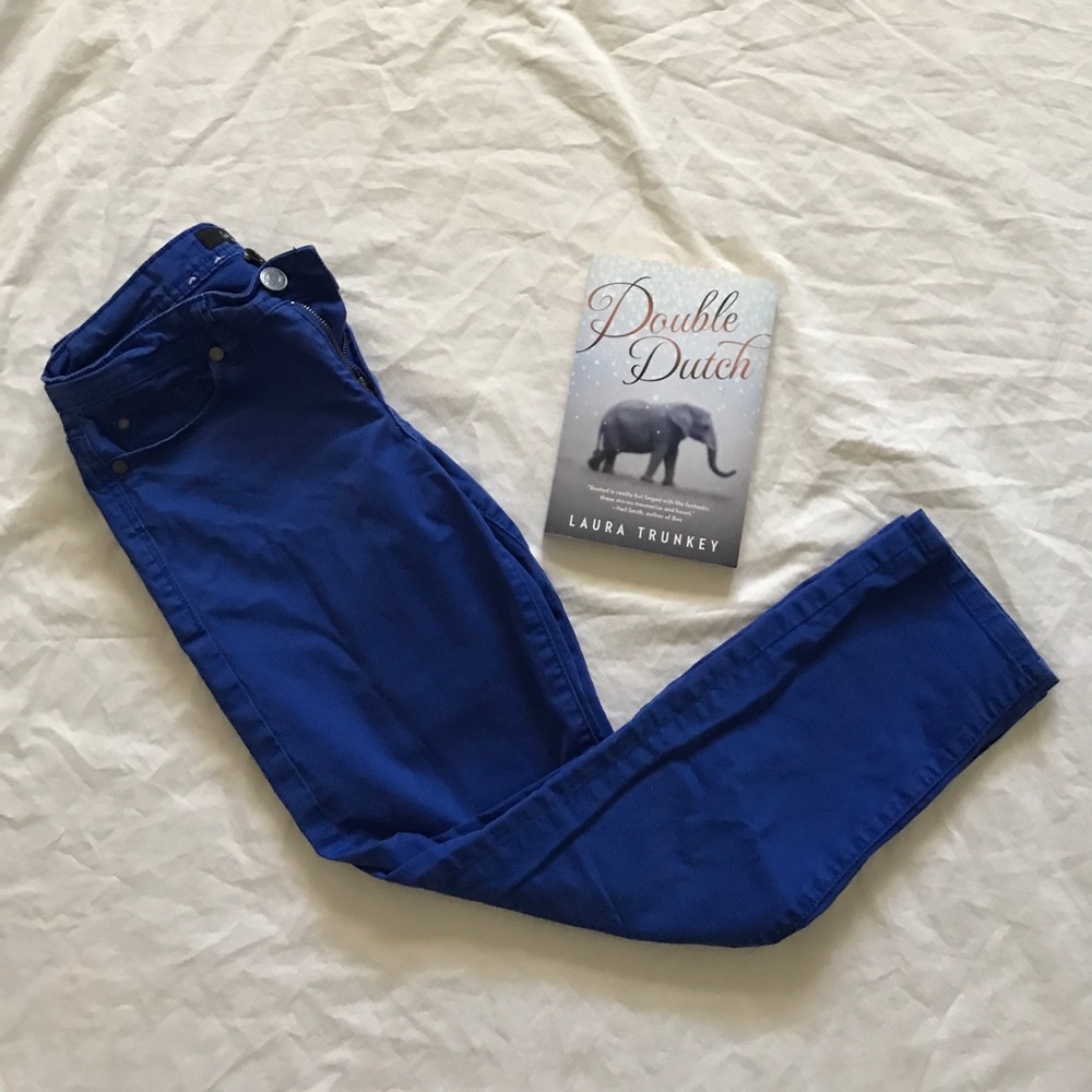 Blue Calvin Klein Skinny Crop