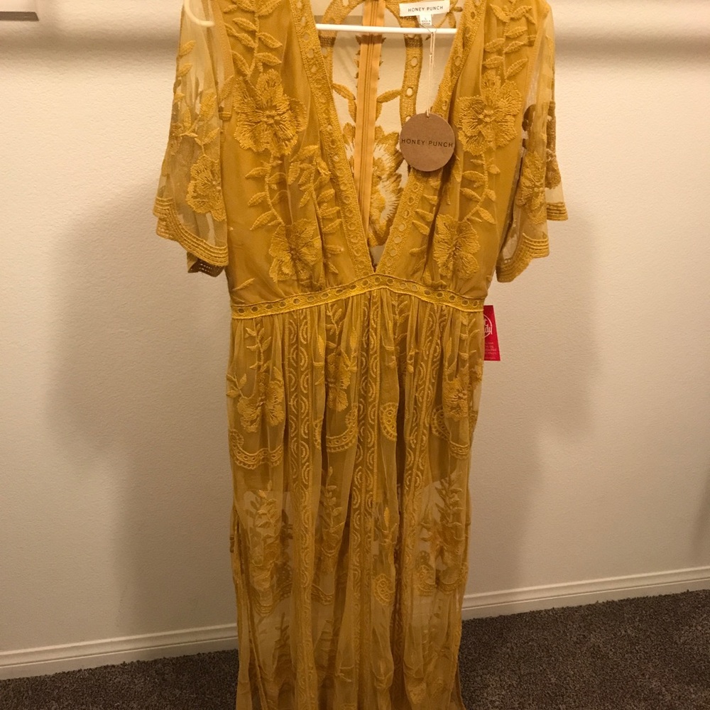 Honey Punch (mustard color dress)