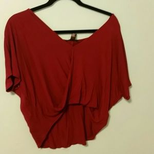 Red blouse forever 21